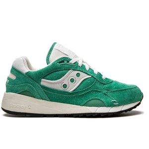 Saucony Shadow 6000 green suede, men’s size 7/women’s size 8.5